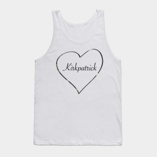 Heart Kirkpatrick (Black) Tank Top